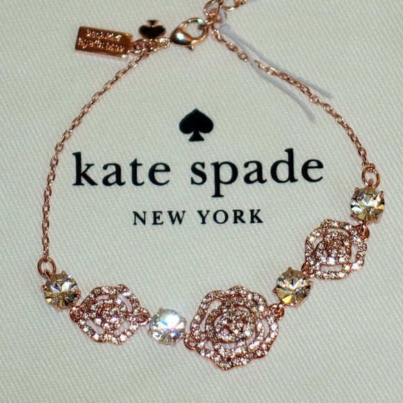 Kate Spade Crystal Rose Bracelet - Picture 2 of 6
